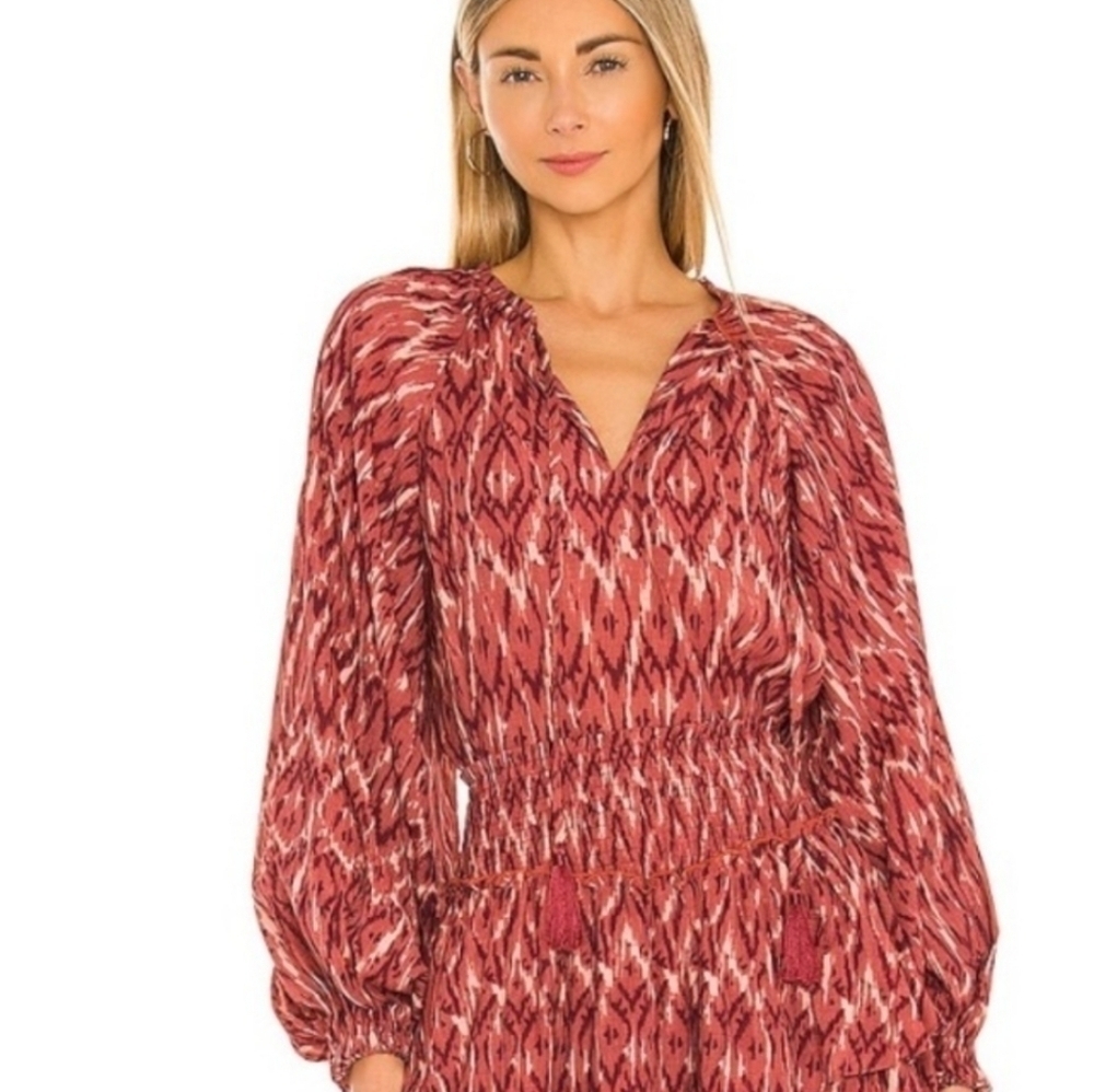 MINKPINK AZTECA FALL BLOUSE SIZE XSMALL